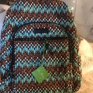 NEW Vera Bradley Large Campus Backpack